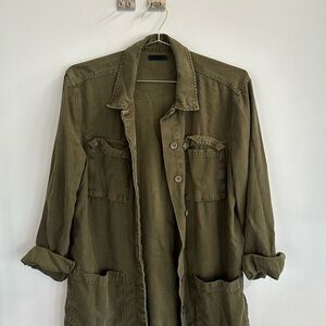 Olive Green Utility Jacket